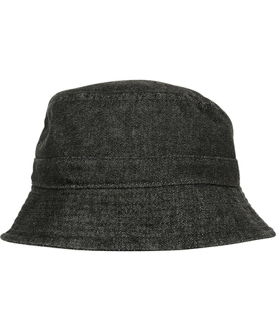 Denim bucket hat (5003DB) | black/grey
