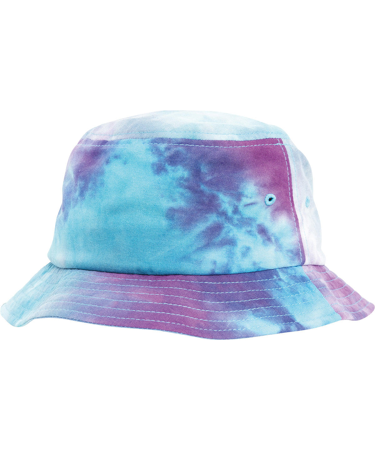 Festival print bucket hat (5003TD) | purple turquoise