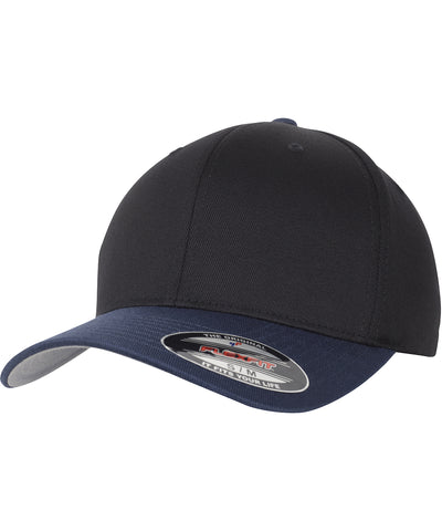 Flexfit woolly combed 2-tone (6277T) | black/navy