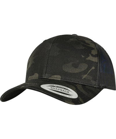 Retro trucker Multicam® (6606MC) | black multicam