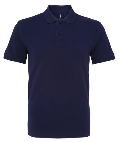 Mens organic polo | navy