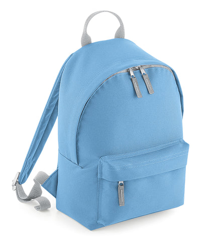 Mini fashion backpack | sky blue/light grey