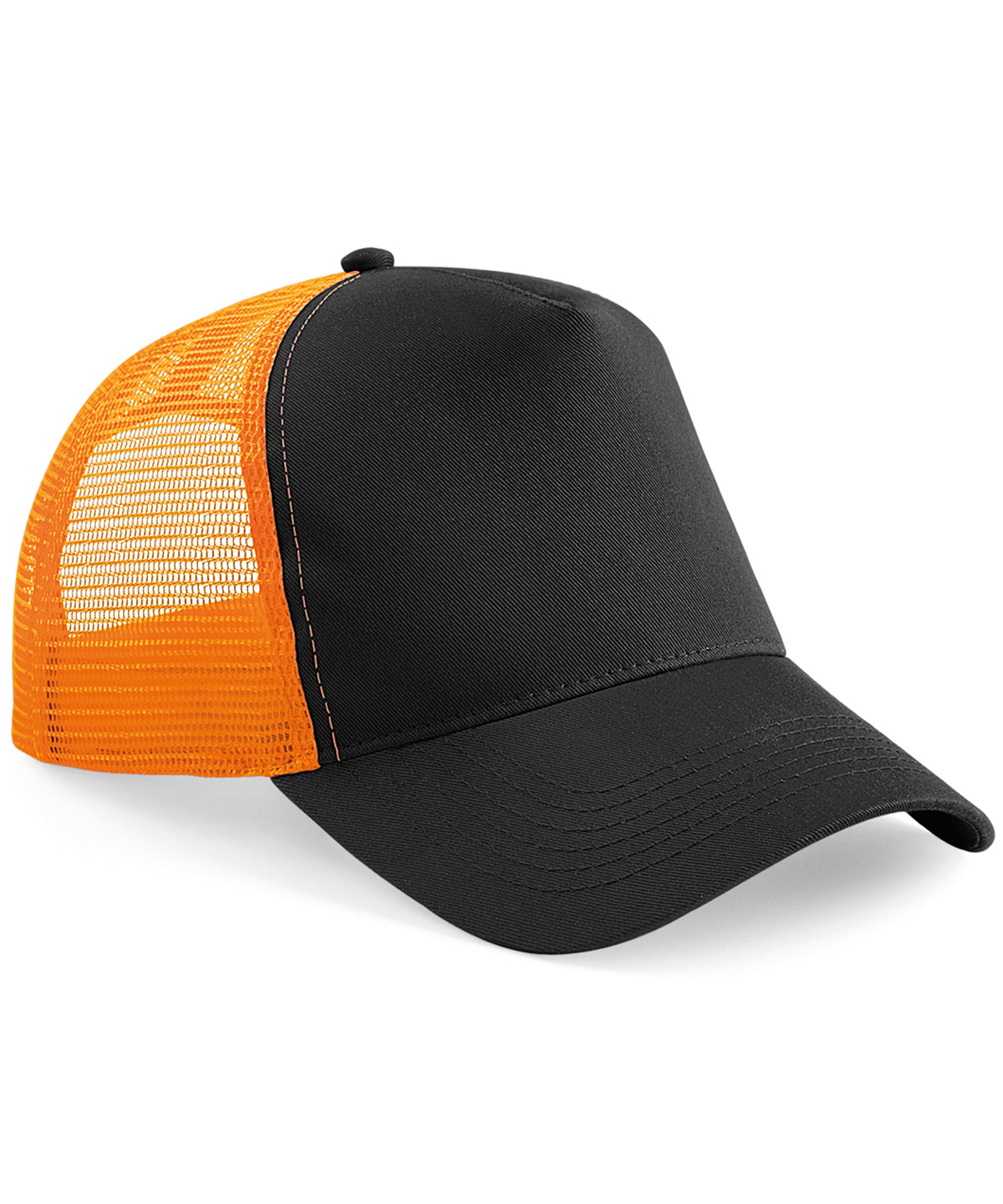 Snapback trucker | black/orange