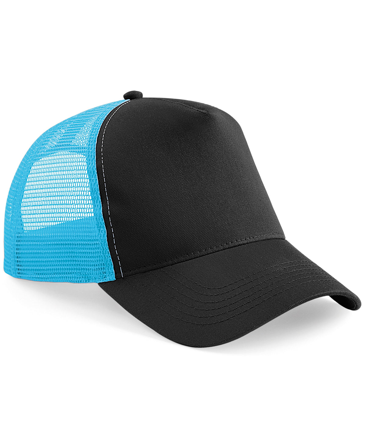 Snapback trucker | black/surf blue