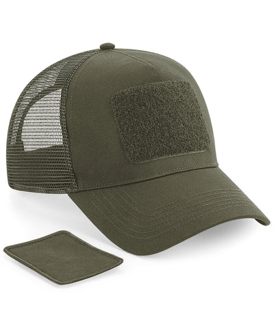Patch snapback trucker | military green