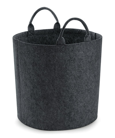 Felt trug | charcoal melange