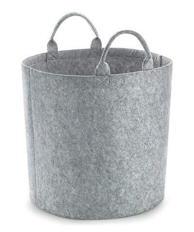 Felt trug | grey melange