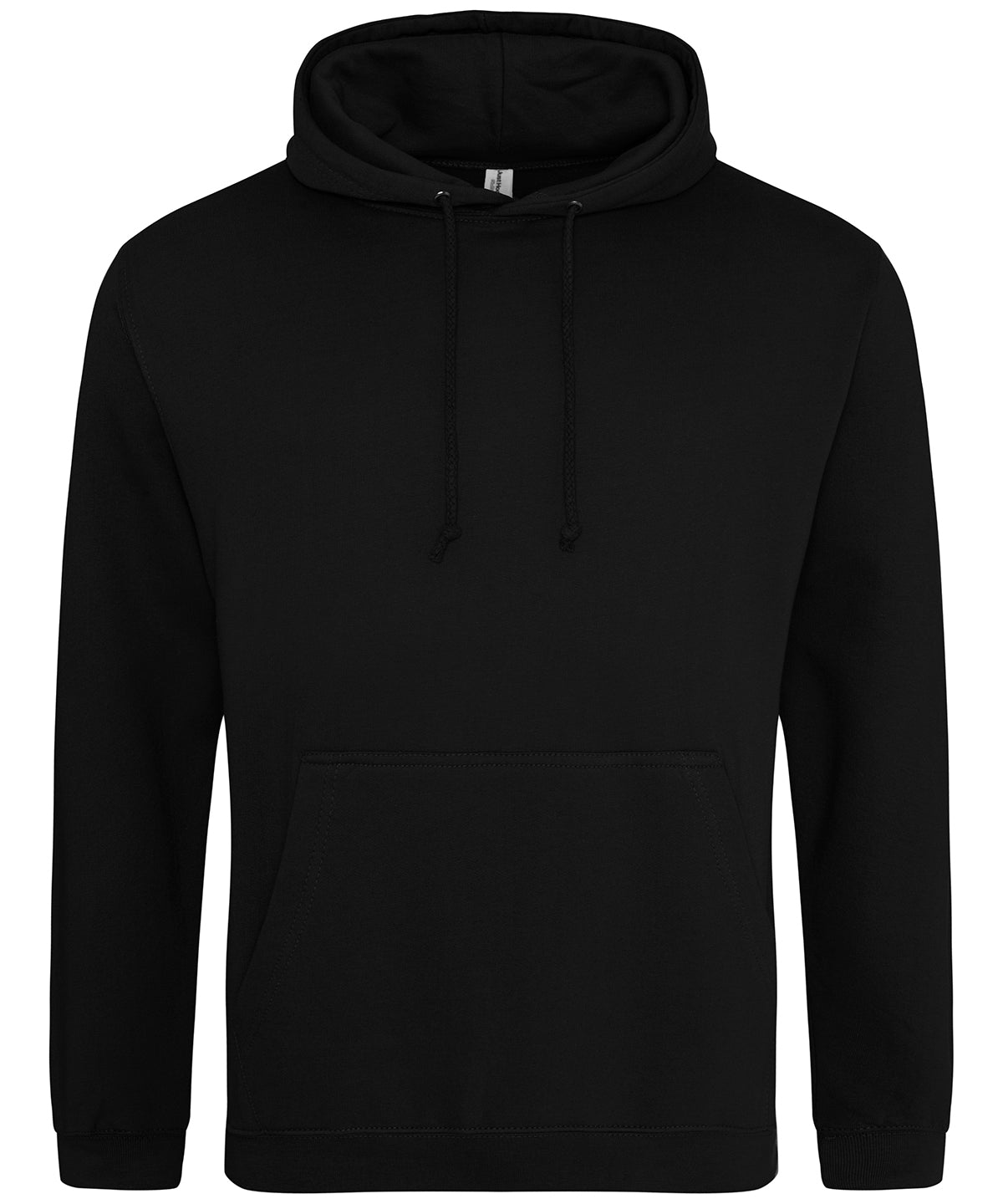 College hoodie | deep black