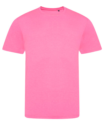 Electric triblend T | electric pink