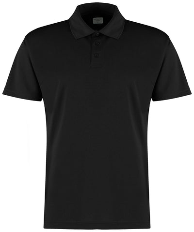 Regular fit Cooltex® plus micro mesh polo | black