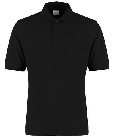 Classic fit cotton Klassic Superwash® 60 polo | black