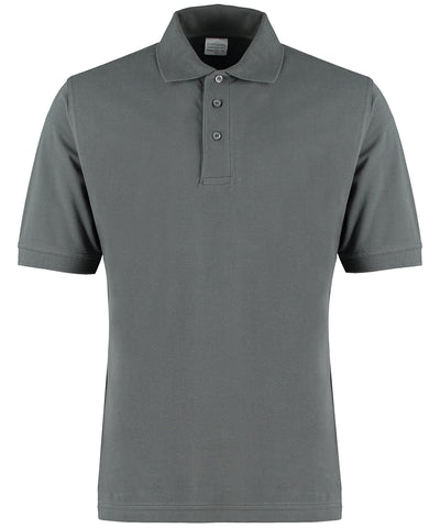 Classic fit cotton Klassic Superwash® 60 polo | dark grey