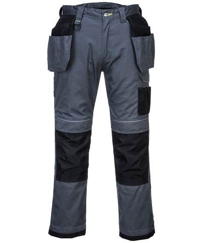 PW3 Holster work trousers (T602) regular fit | zoom grey/black