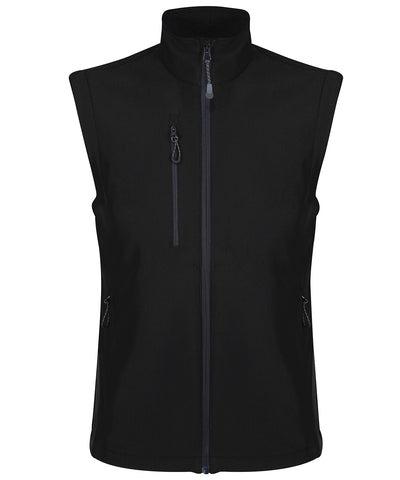 Honestly Made recycled softshell bodywarmer | black