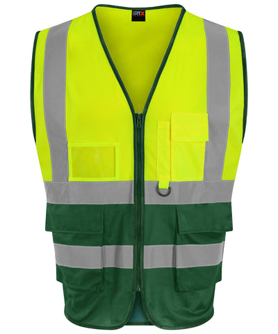 Executive waistcoat | hv yellow/paramedic green
