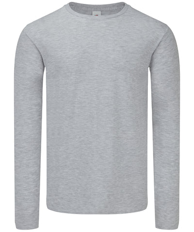 Iconic 150 classic long sleeve T | heather grey