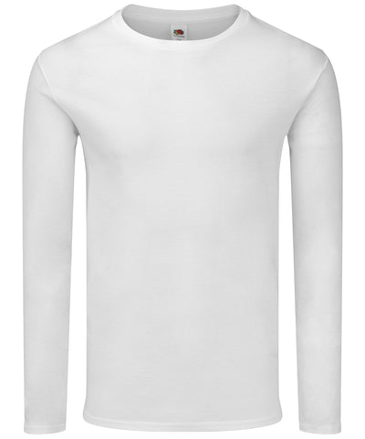 Iconic 150 classic long sleeve T | white