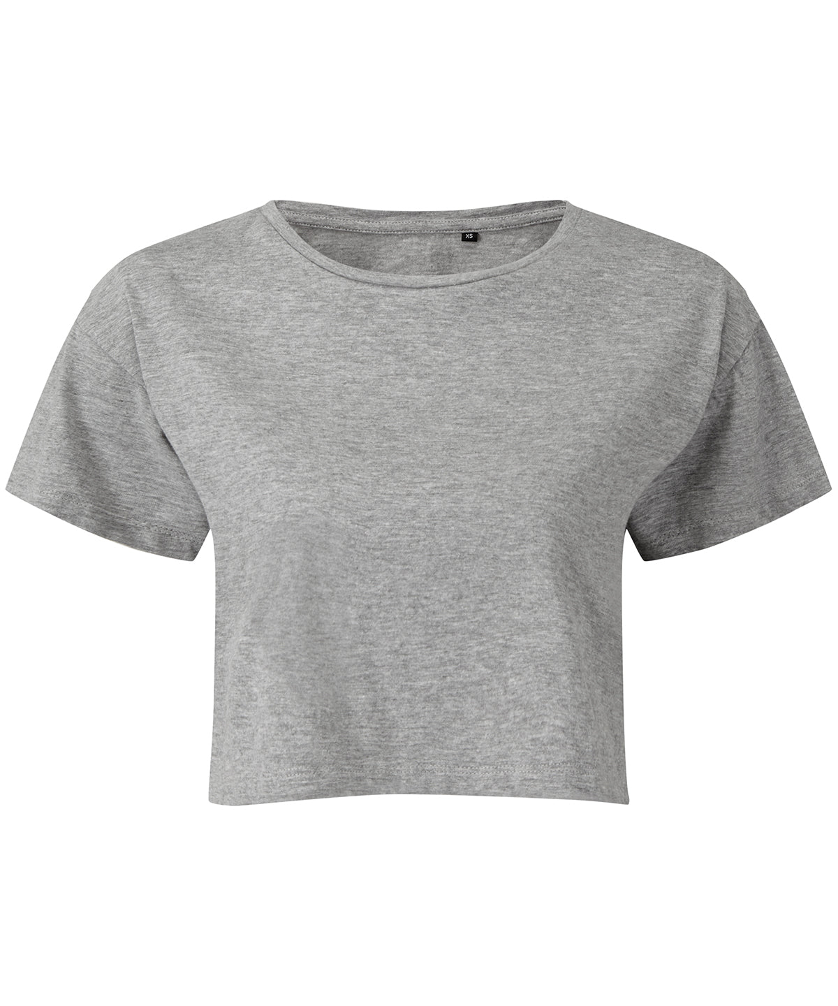 Womens TriDri® crop top | heather grey