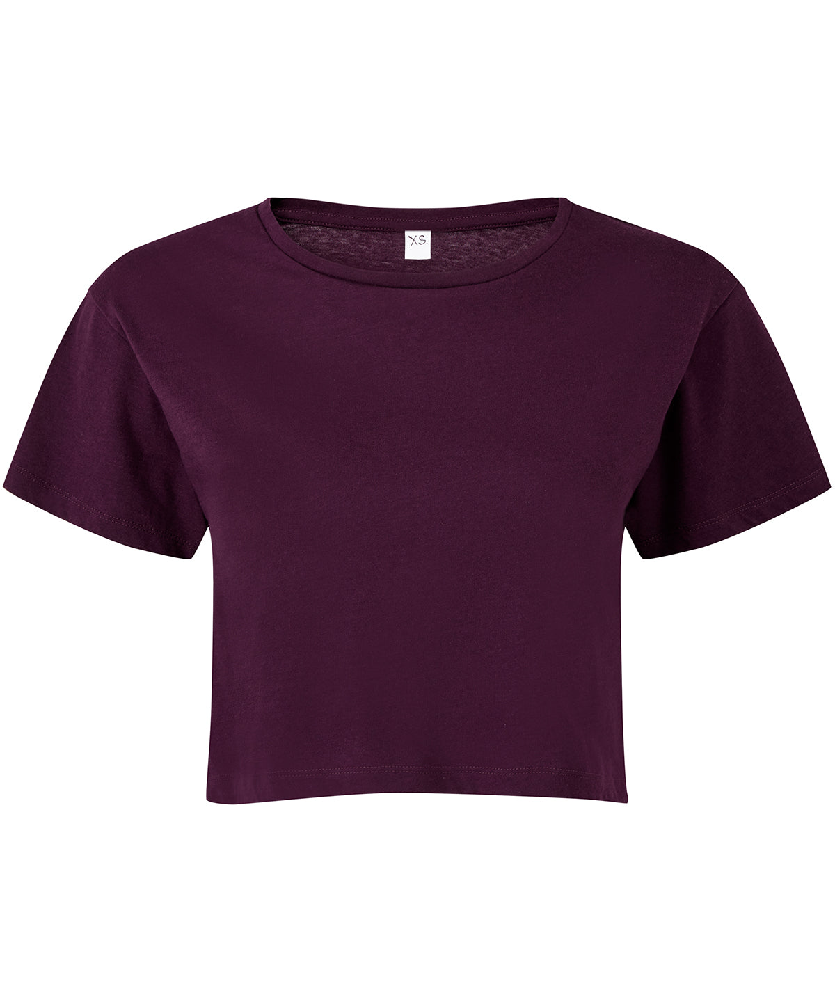 Womens TriDri® crop top | mulberry