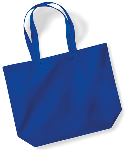 Organic premium cotton maxi tote | Bright Royal