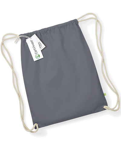 EarthAware® organic gymsac | Graphite Grey