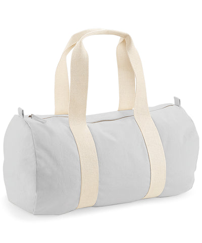 EarthAware® organic barrel bag | Light Grey