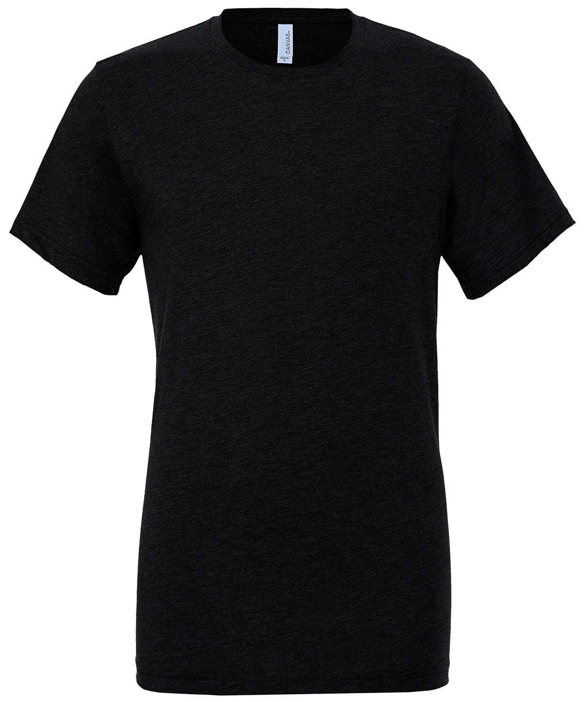 Unisex triblend crew neck t-shirt | solid black triblend