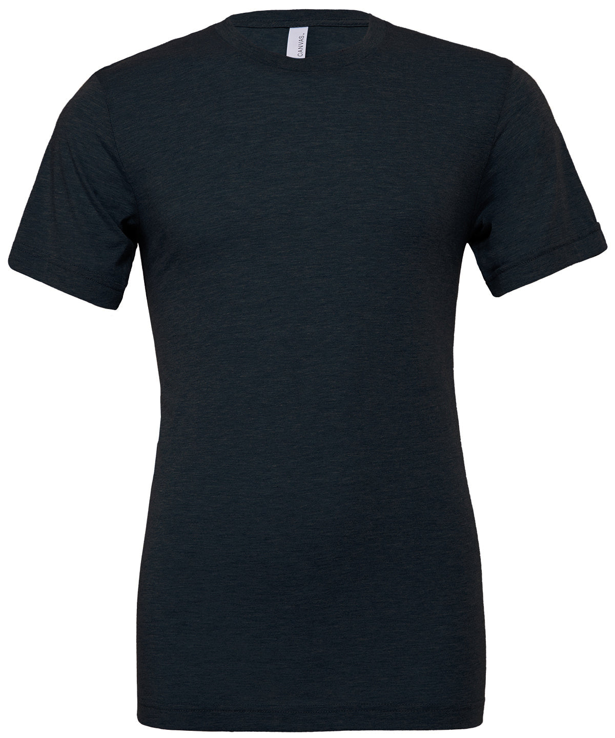 Unisex triblend crew neck t-shirt | solid navy triblend