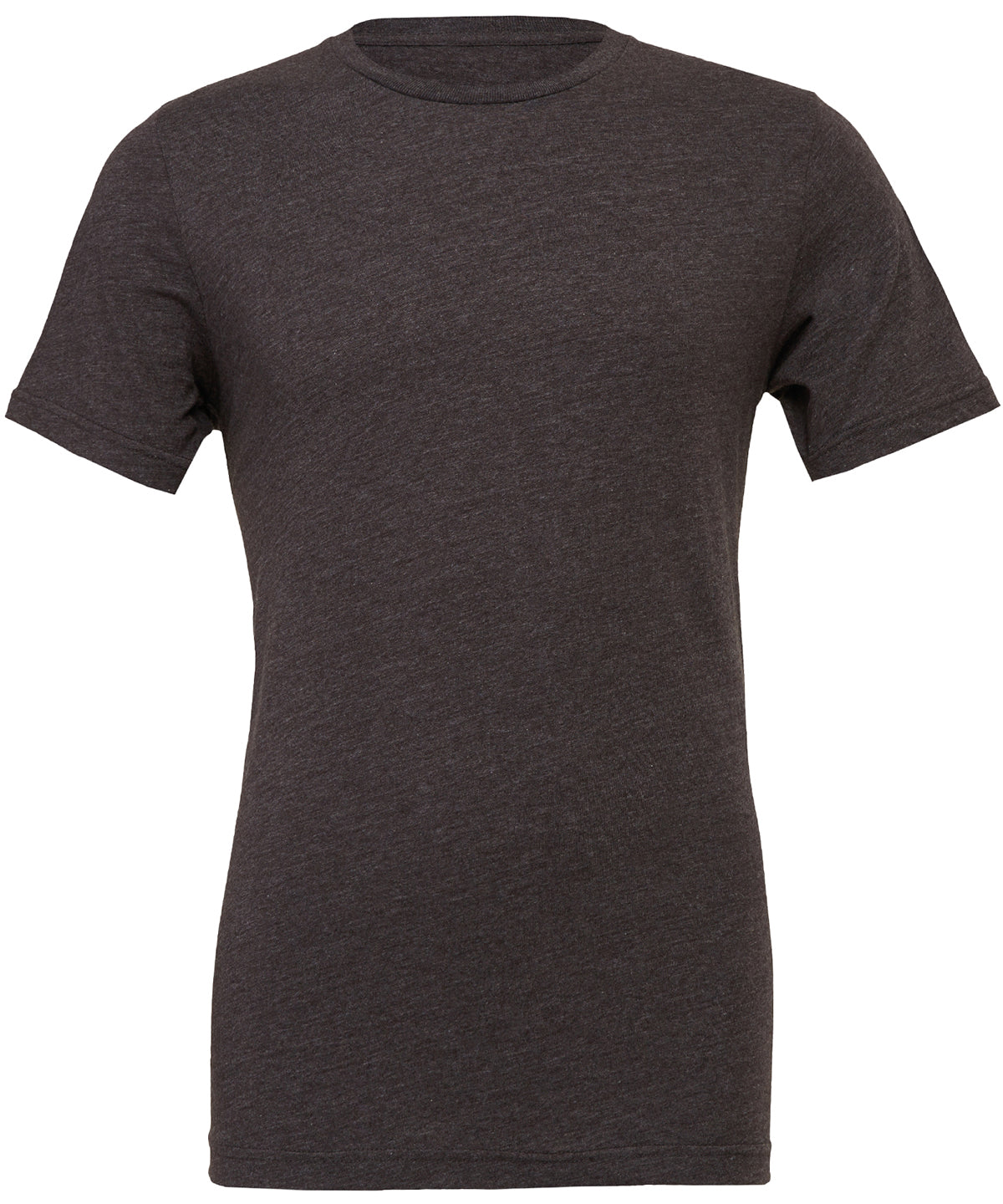Unisex heather CVC short sleeve t-shirt | dark grey heather