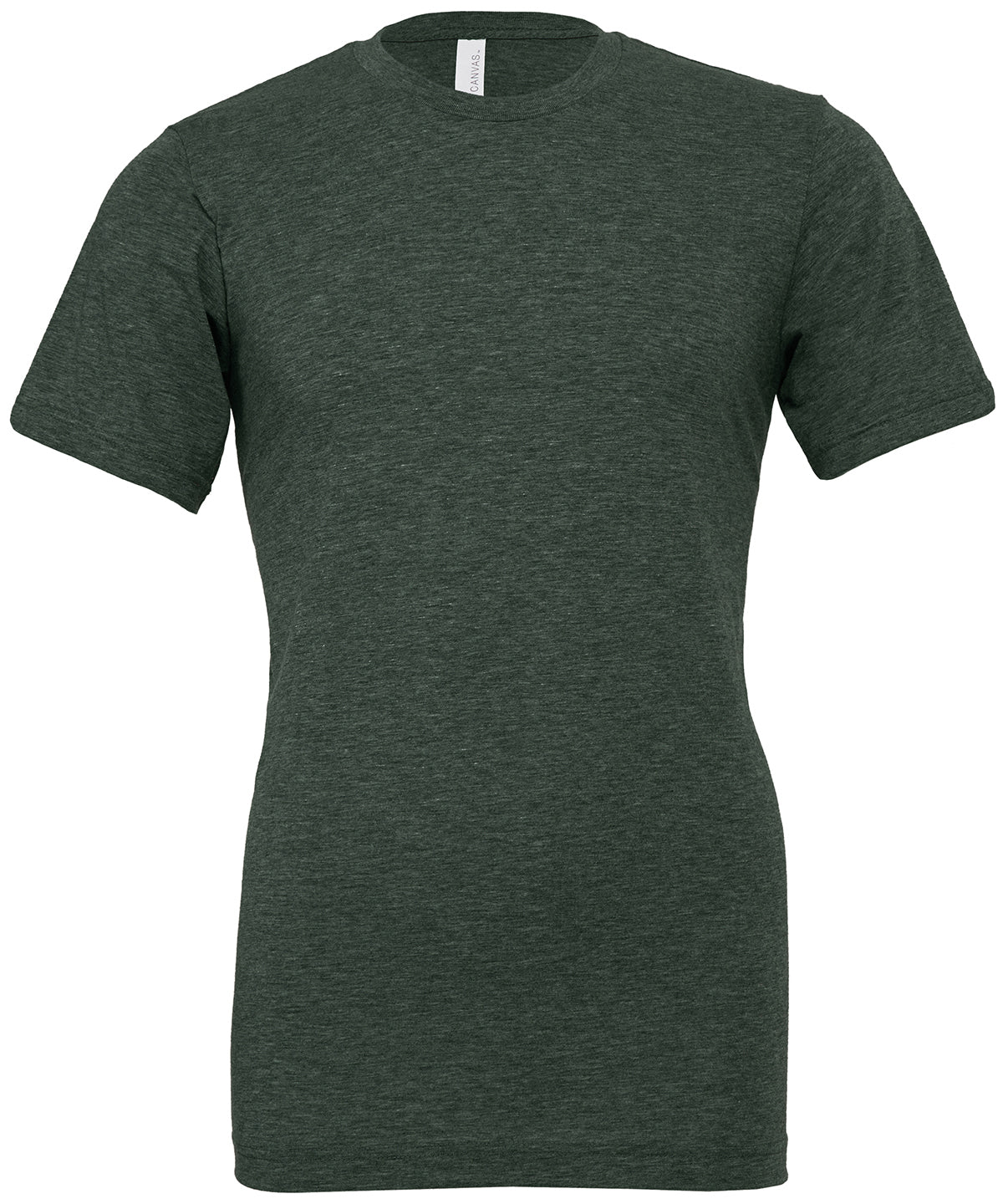 Unisex heather CVC short sleeve t-shirt | heather forest
