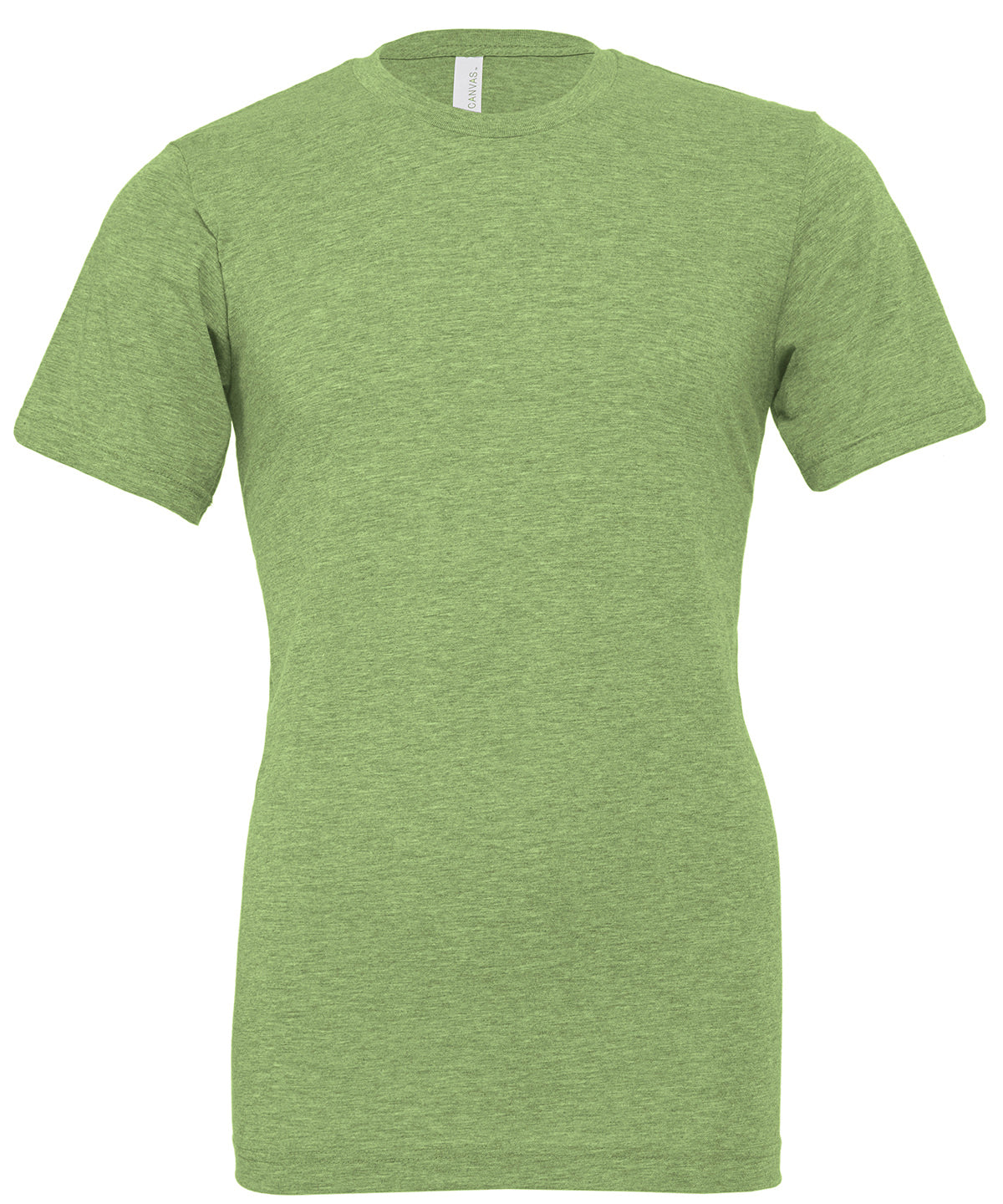 Unisex heather CVC short sleeve t-shirt | heather green