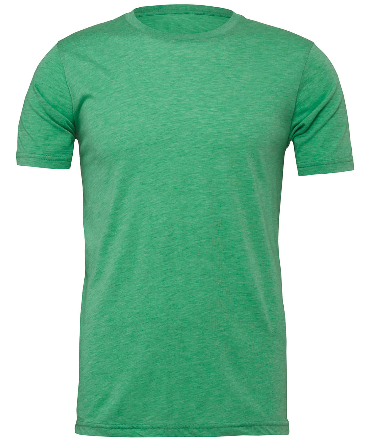 Unisex heather CVC short sleeve t-shirt | heather kelly