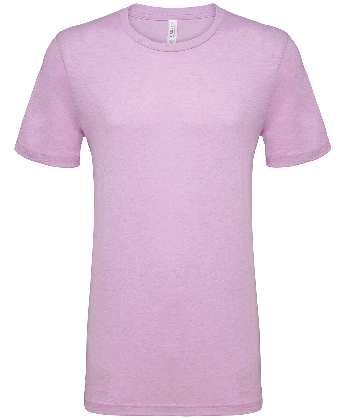 Unisex heather CVC short sleeve t-shirt | heather prism lilac