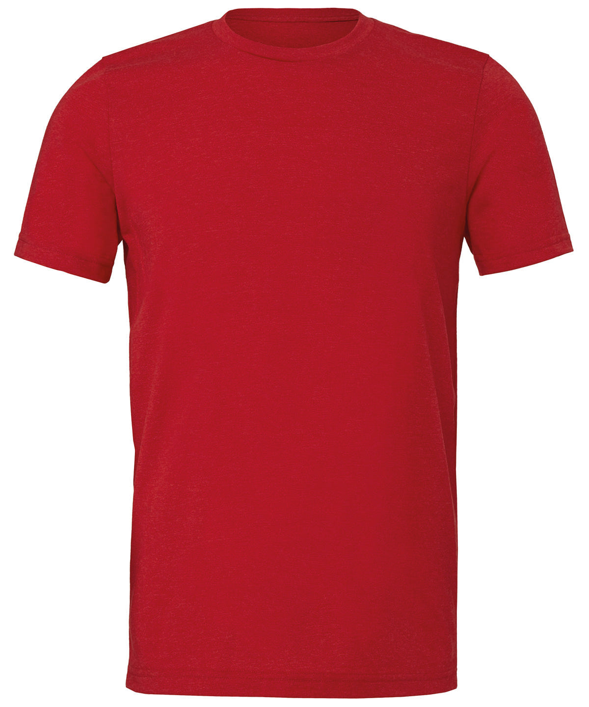 Unisex heather CVC short sleeve t-shirt | heather red