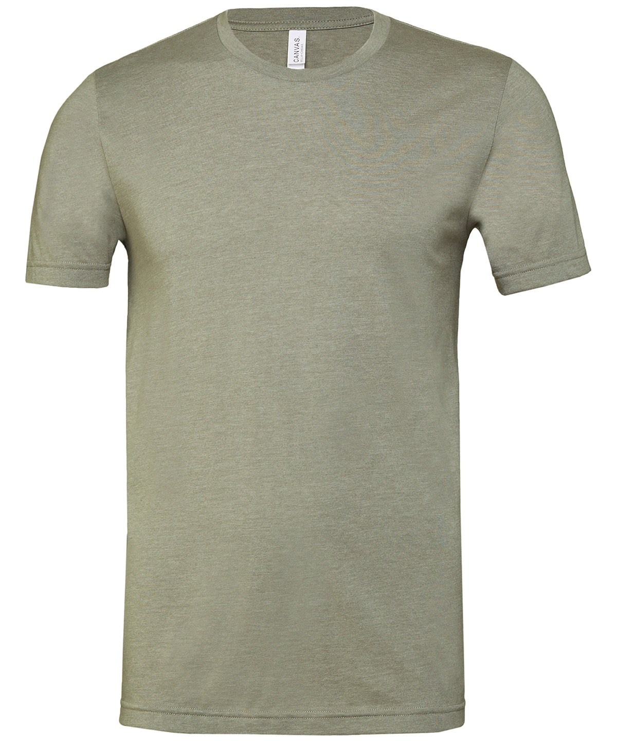 Unisex heather CVC short sleeve t-shirt | heather stone