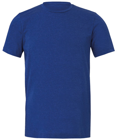 Unisex heather CVC short sleeve t-shirt | heather true royal