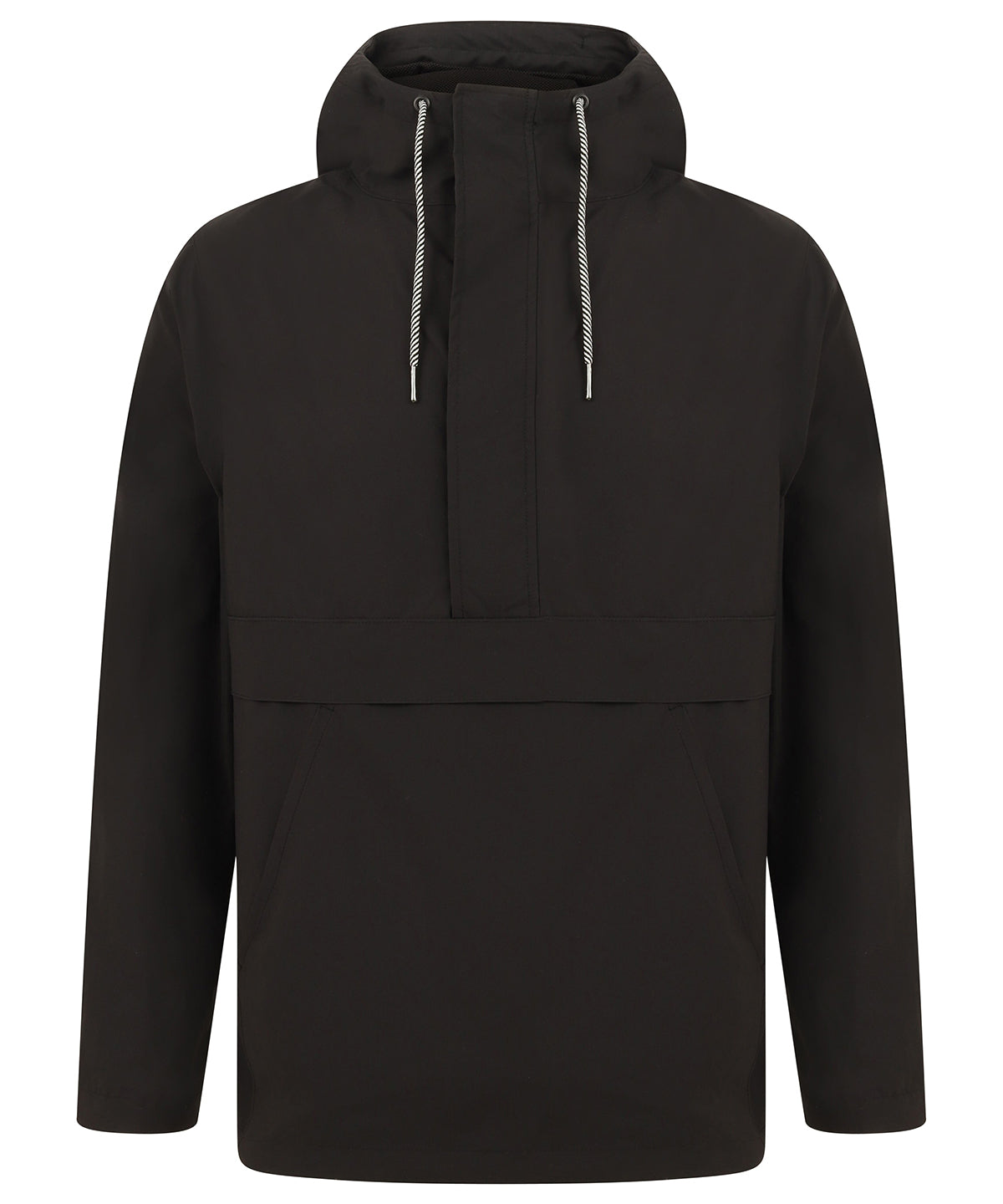 Pullover half-zip jacket | black