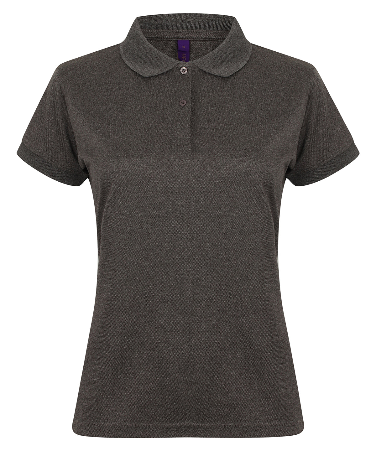 Womens Coolplus® polo shirt | Heather Charcoal