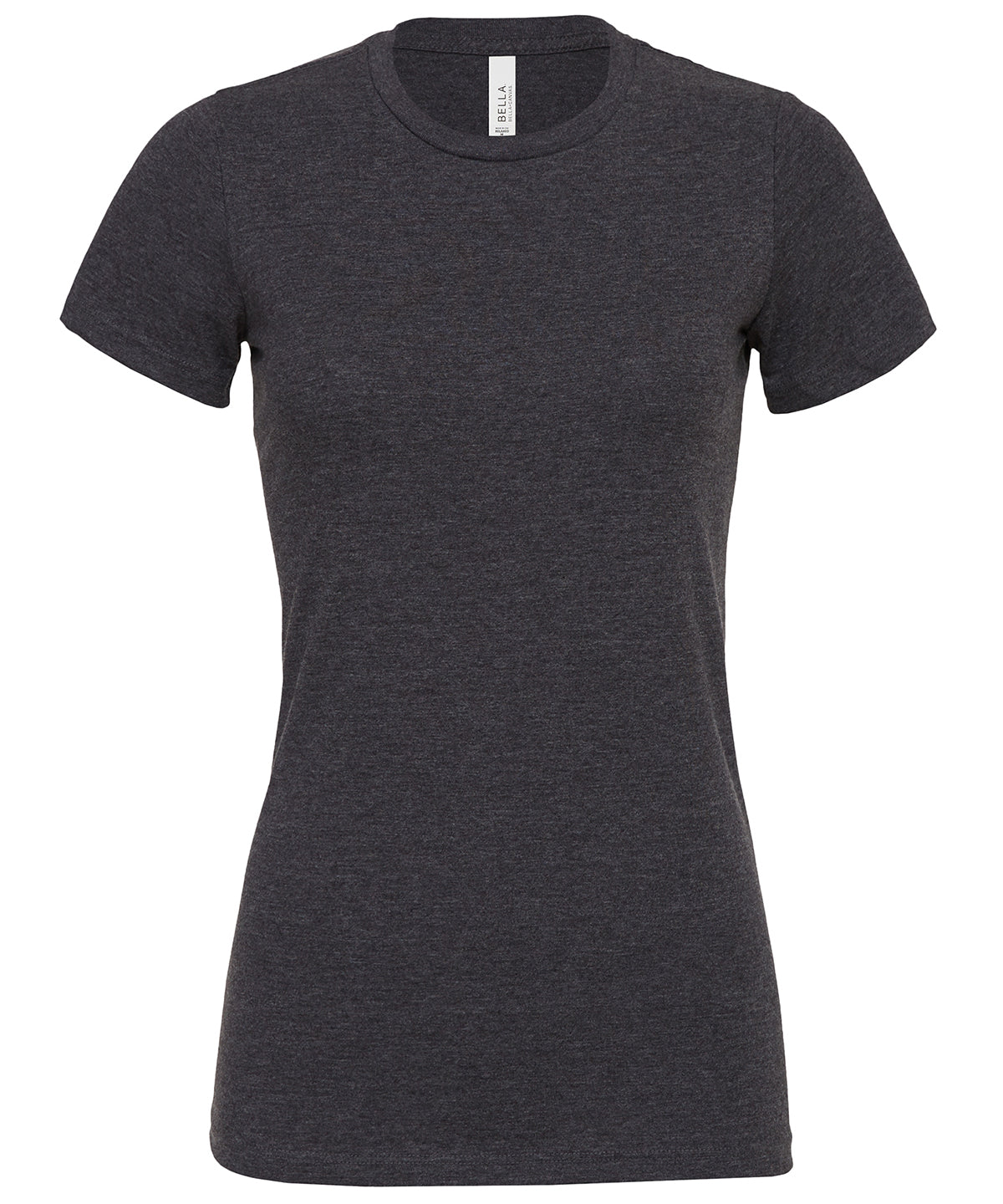 Womens relaxed Jersey short sleeve tee | dark grey heather