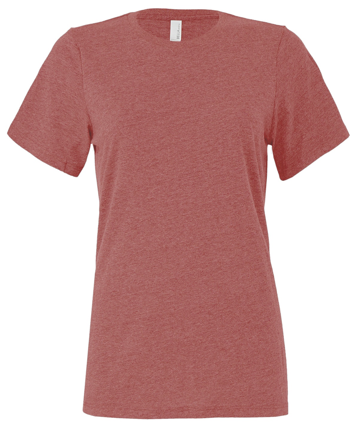 Womens relaxed Jersey short sleeve tee | heather mauve
