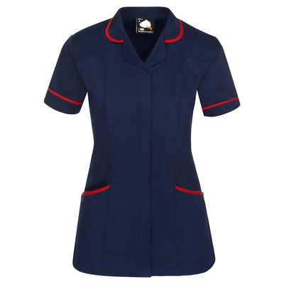 Florence Classic Tunic | Navy - Red