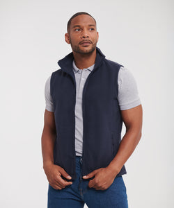 Outdoor fleece gilet | black