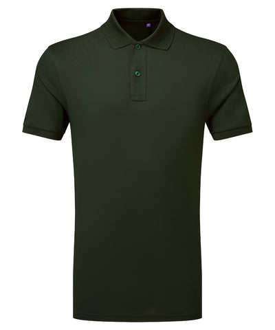 Cationic recycled polyester polo | bottle