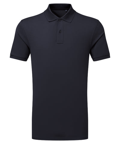 Cationic recycled polyester polo | french navy