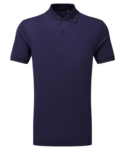 Cationic recycled polyester polo | navy