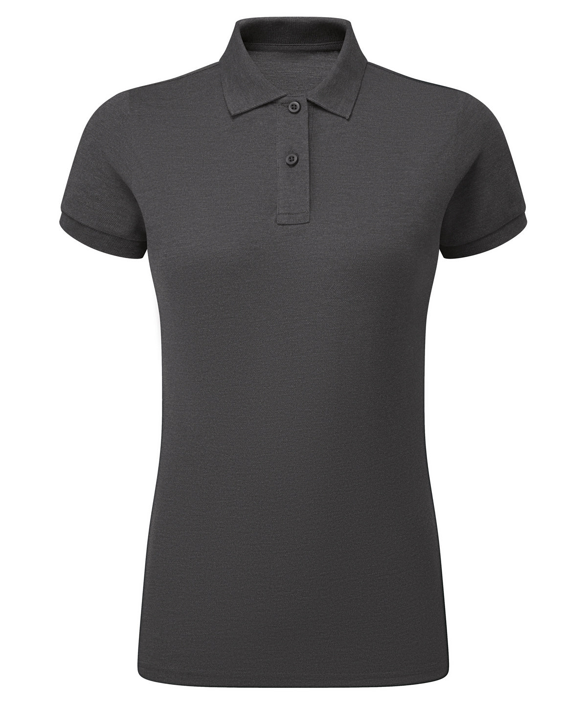 Womens Classic fit polo | charcoal