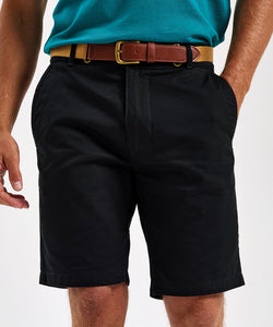 Mens chino shorts | black