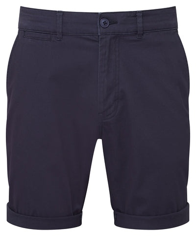 Mens lightweight chino shorts | navy