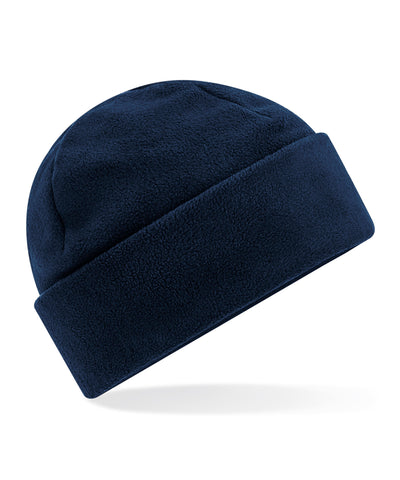 Recycled fleece cuffed beanie | french navy