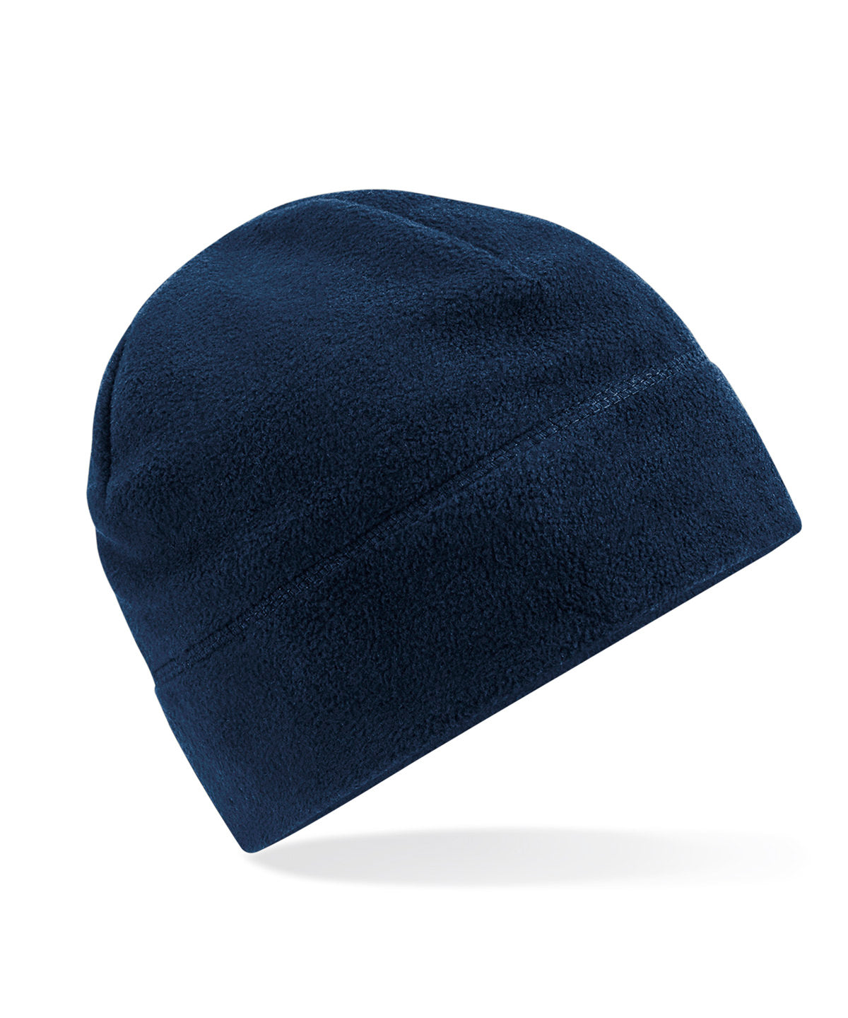Recycled fleece pull-on beanie | French Navy